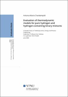 Thermodynamic Models